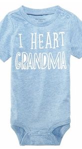 I Heart Grandma💙Onesie